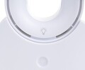 Bordsfläkt m/LED-ljus 10W